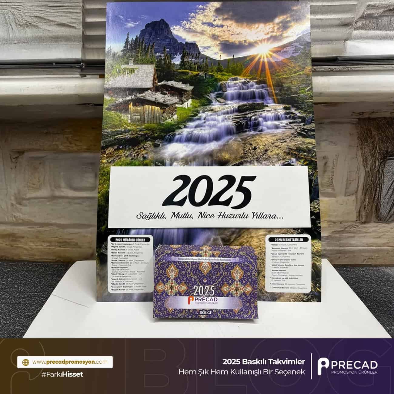 2025 Baskılı Takvimler