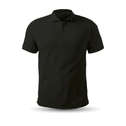 AÇELYA SİYAH S POLO YAKA TİŞÖRT