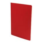 Tarihsiz Defterler - OSTİM KIRMIZI TERZİ DİKİŞLİ DEFTER (9X14 CM)