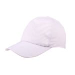 Şapkalar - KARDELEN BEYAZ COTTON KUMAŞ ŞAPKA