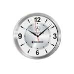 Duvar Saatleri - TRİTON091 GÜMÜŞ METAL KASA DUVAR SAATİ (350 MM)