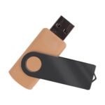 221201-32 UYGUR SİYAH AHŞAP USB BELLEK (32 GB) Promosyon Ürün