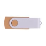 UYGUR BEYAZ AHŞAP USB BELLEK (64 GB) Promosyon Ürün