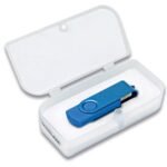 223305-64 EŞREFOĞULLARI LACİVERT DÖNER KAPAKLI USB BELLEK (64 GB) Promosyon Ürün