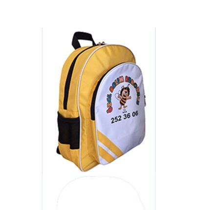 BAMBU SARI ANAOKULU ÇANTASI Promosyon Ürün