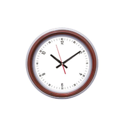 SEDNA526 AHŞAP-BEYAZ BRİSTOL KADRAN DUVAR SAATİ (480 MM) Promosyon Ürün