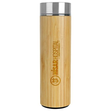 İZNİK 500 ML  BAMBU ÇELİK TERMOS Promosyon Ürün