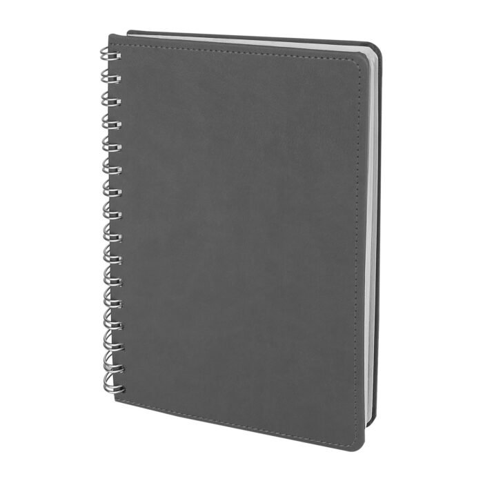 BATIKENT GRİ SPİRALLİ TARİHSİZ DEFTER (15X21 CM) Promosyon Ürün BATIKENT GRİ SPİRALLİ TARİHSİZ DEFTER (15X21 CM) Promosyon Ürün