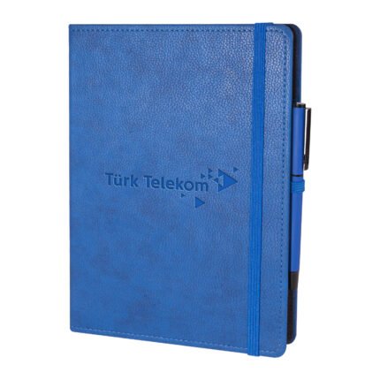 SÖĞÜTÖZÜ LACİVERT SPİRALLİ TARİHSİZ DEFTER (17X24 CM) Promosyon Ürün