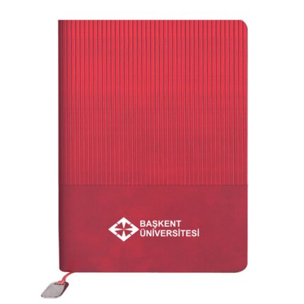 DİKMEN KIRMIZI TARİHSİZ DEFTER (15X21 CM) Promosyon Ürün
