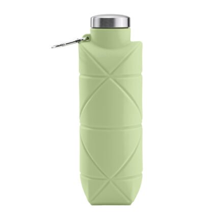 AYDENİZ YEŞİL 700 ML KATLANABİLİR SİLİKON MATARA Promosyon Ürün