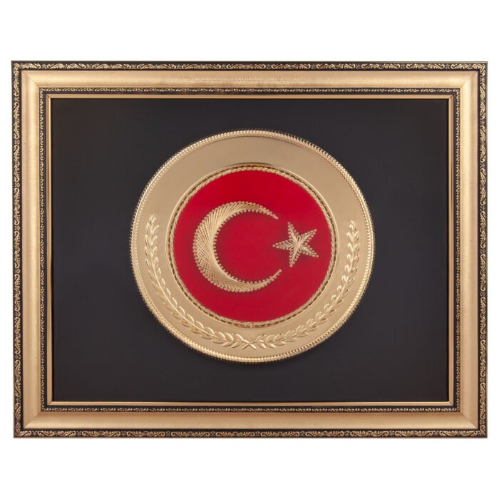 ALPAGUT ALTIN AYYILDIZ ARMA TABLO Promosyon Ürün ALPAGUT ALTIN AYYILDIZ ARMA TABLO Promosyon Ürün